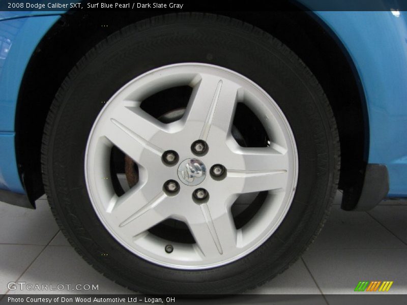 Surf Blue Pearl / Dark Slate Gray 2008 Dodge Caliber SXT