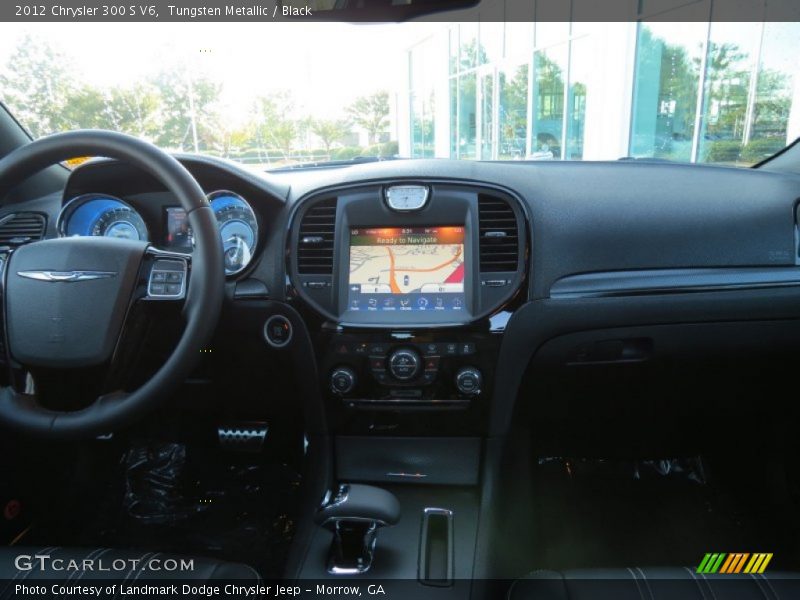 Tungsten Metallic / Black 2012 Chrysler 300 S V6