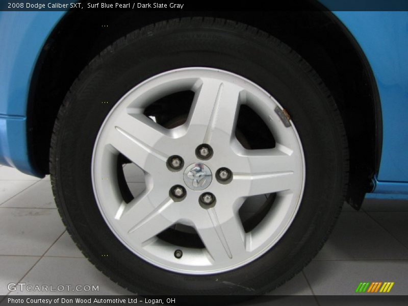 Surf Blue Pearl / Dark Slate Gray 2008 Dodge Caliber SXT