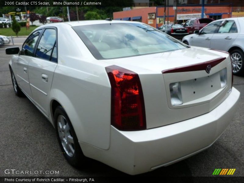 White Diamond / Cashmere 2006 Cadillac CTS Sedan