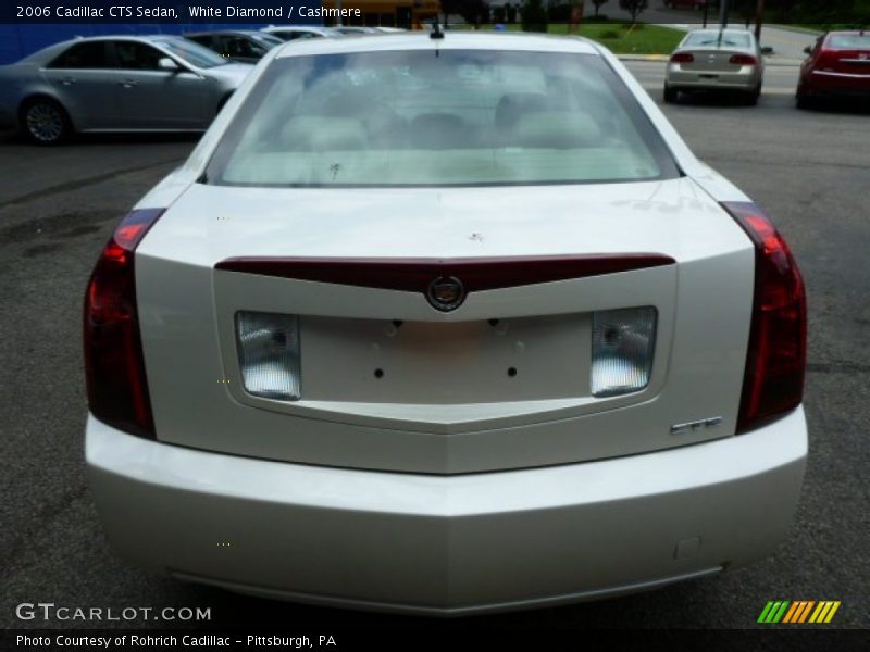 White Diamond / Cashmere 2006 Cadillac CTS Sedan