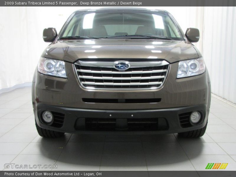 Deep Bronze Metallic / Desert Beige 2009 Subaru Tribeca Limited 5 Passenger