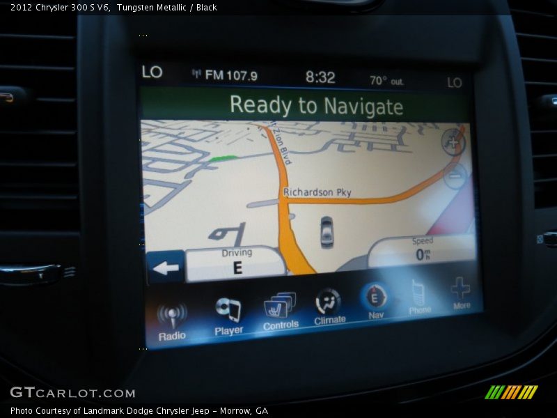 Tungsten Metallic / Black 2012 Chrysler 300 S V6
