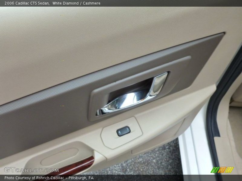 White Diamond / Cashmere 2006 Cadillac CTS Sedan