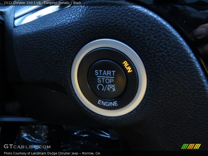 Tungsten Metallic / Black 2012 Chrysler 300 S V6