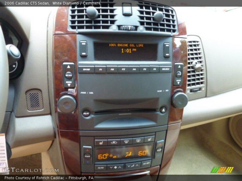 White Diamond / Cashmere 2006 Cadillac CTS Sedan