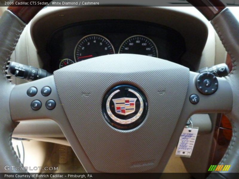White Diamond / Cashmere 2006 Cadillac CTS Sedan