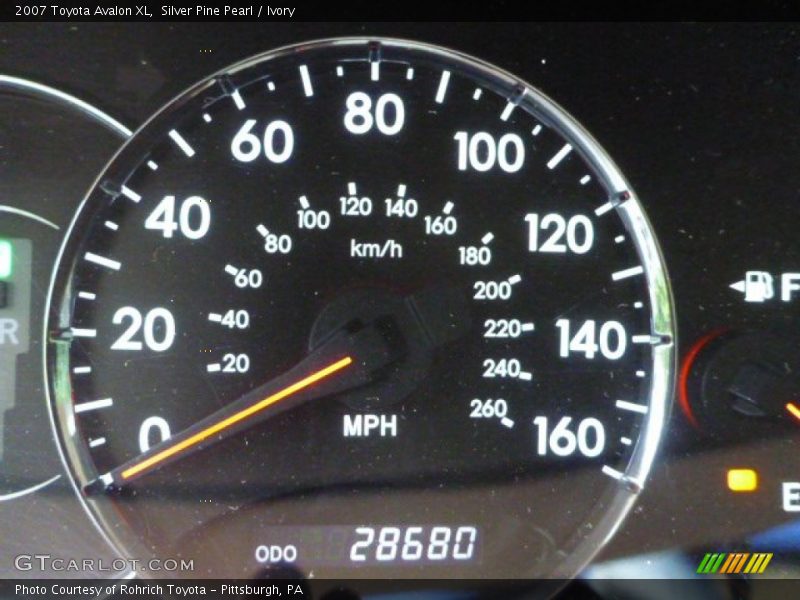 Silver Pine Pearl / Ivory 2007 Toyota Avalon XL