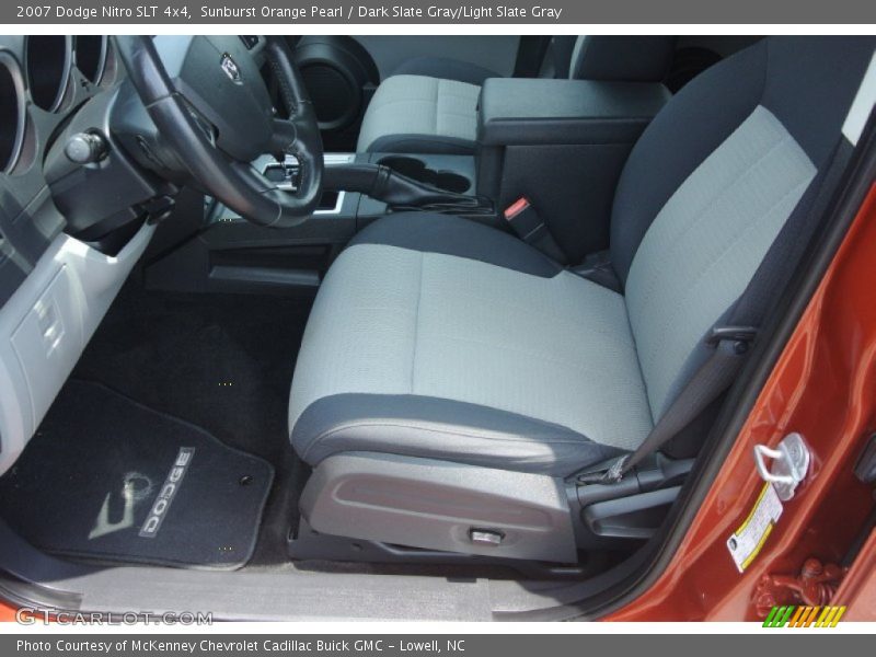 Sunburst Orange Pearl / Dark Slate Gray/Light Slate Gray 2007 Dodge Nitro SLT 4x4