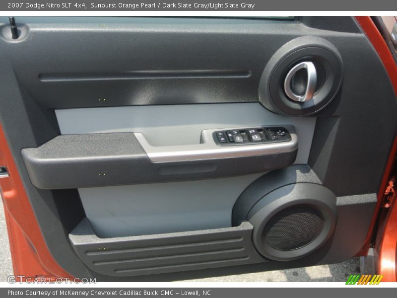 Sunburst Orange Pearl / Dark Slate Gray/Light Slate Gray 2007 Dodge Nitro SLT 4x4