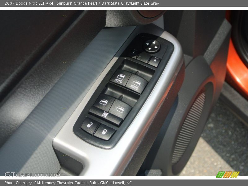Sunburst Orange Pearl / Dark Slate Gray/Light Slate Gray 2007 Dodge Nitro SLT 4x4