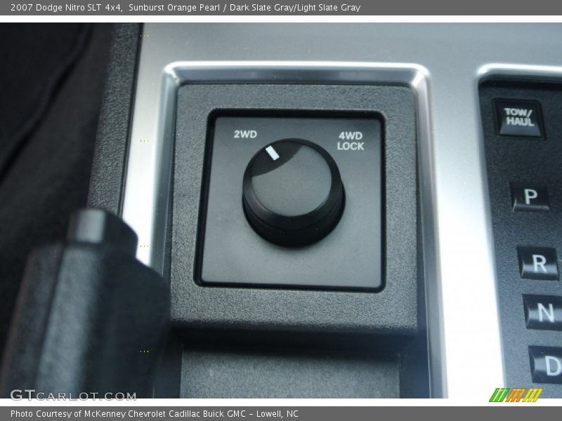 Sunburst Orange Pearl / Dark Slate Gray/Light Slate Gray 2007 Dodge Nitro SLT 4x4