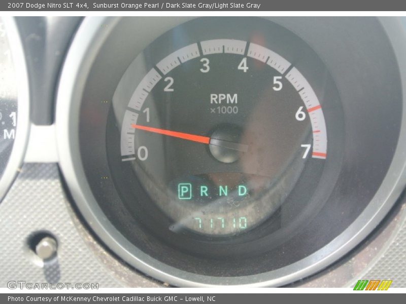 Sunburst Orange Pearl / Dark Slate Gray/Light Slate Gray 2007 Dodge Nitro SLT 4x4