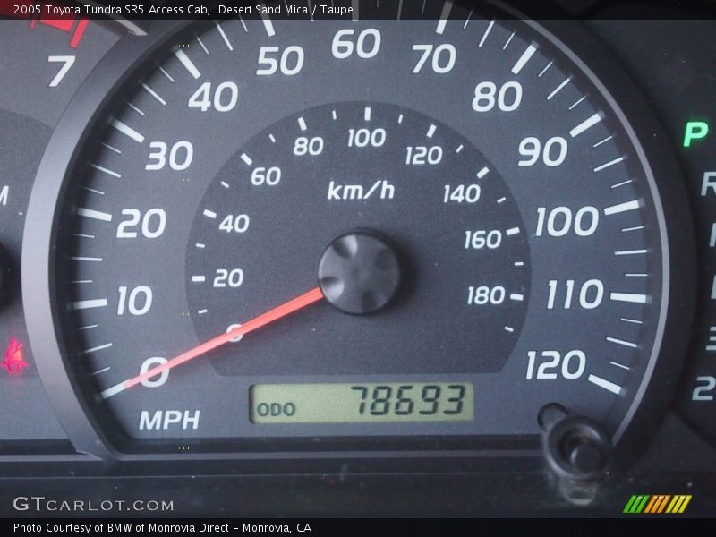 Desert Sand Mica / Taupe 2005 Toyota Tundra SR5 Access Cab