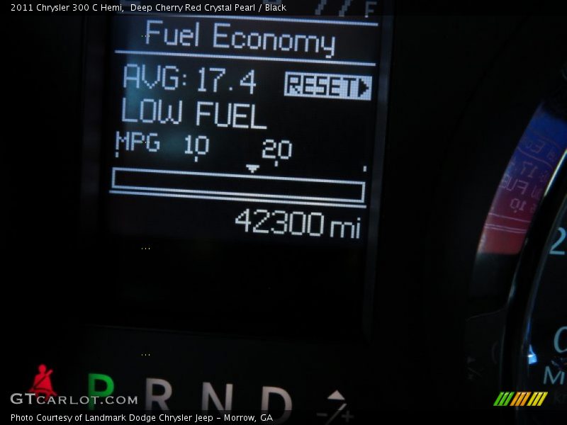 Deep Cherry Red Crystal Pearl / Black 2011 Chrysler 300 C Hemi