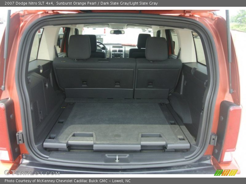 Sunburst Orange Pearl / Dark Slate Gray/Light Slate Gray 2007 Dodge Nitro SLT 4x4