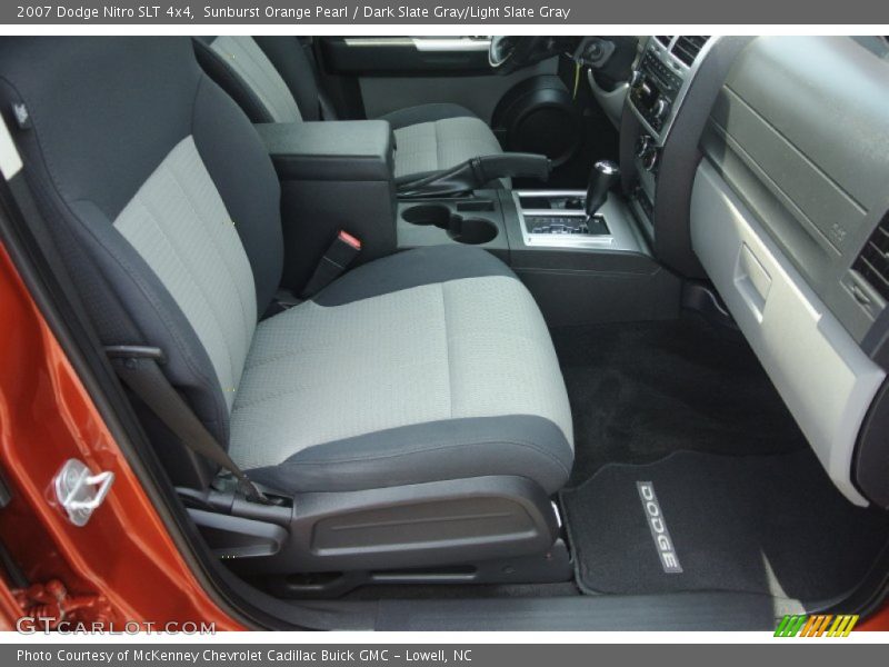 Sunburst Orange Pearl / Dark Slate Gray/Light Slate Gray 2007 Dodge Nitro SLT 4x4