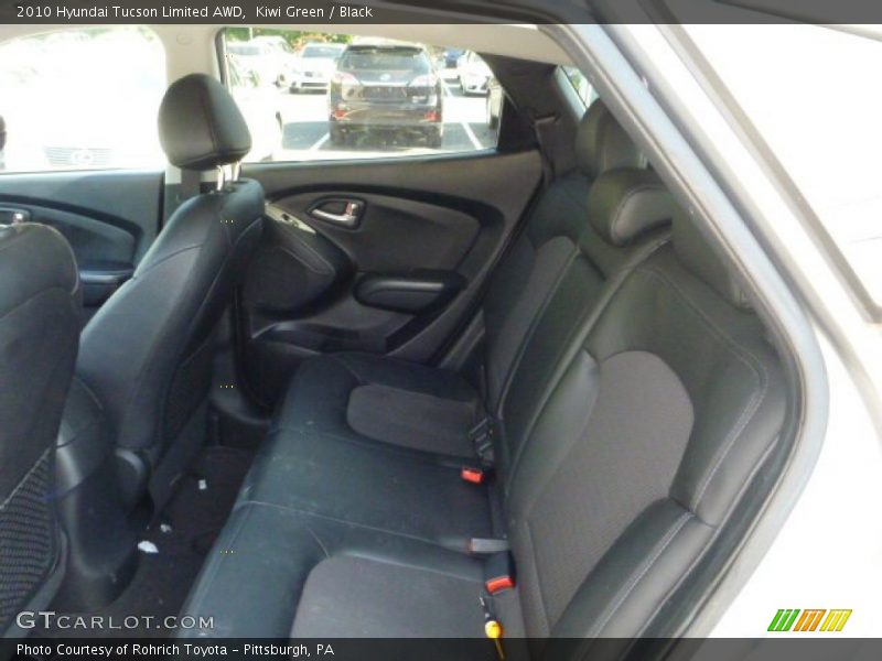 Kiwi Green / Black 2010 Hyundai Tucson Limited AWD