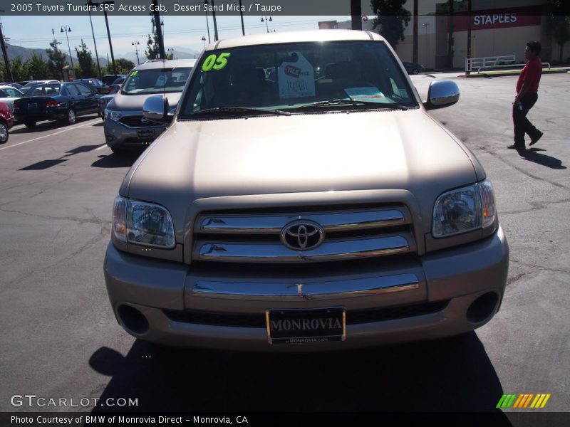Desert Sand Mica / Taupe 2005 Toyota Tundra SR5 Access Cab
