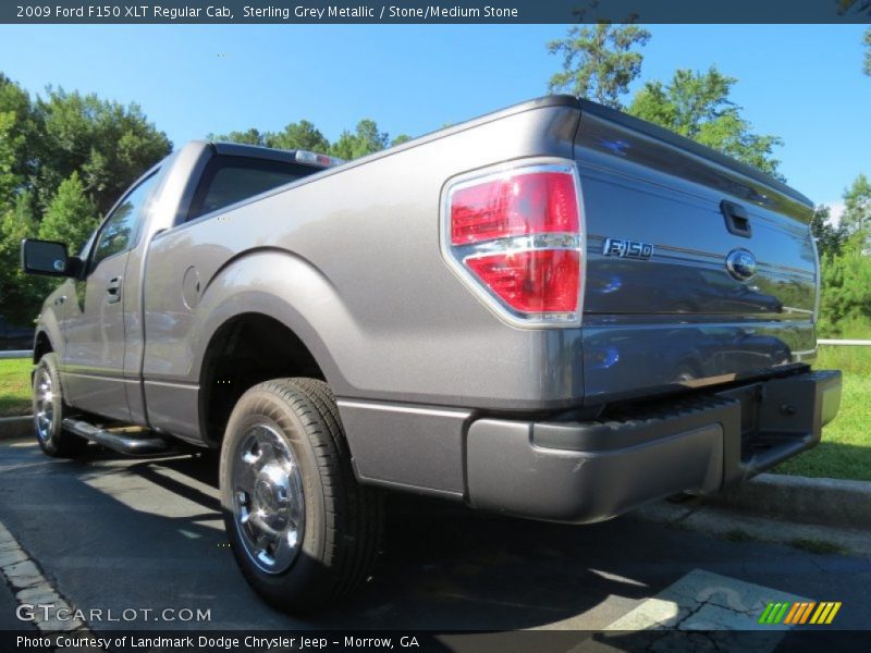 Sterling Grey Metallic / Stone/Medium Stone 2009 Ford F150 XLT Regular Cab