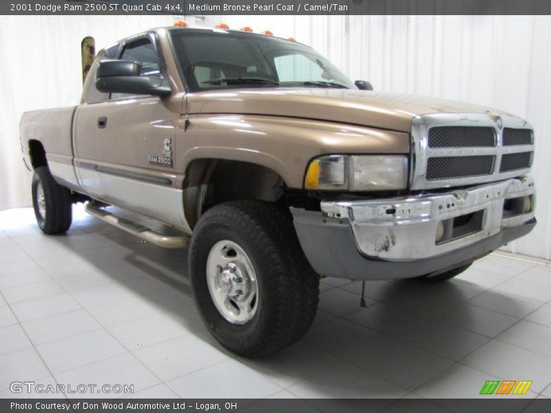 Front 3/4 View of 2001 Ram 2500 ST Quad Cab 4x4