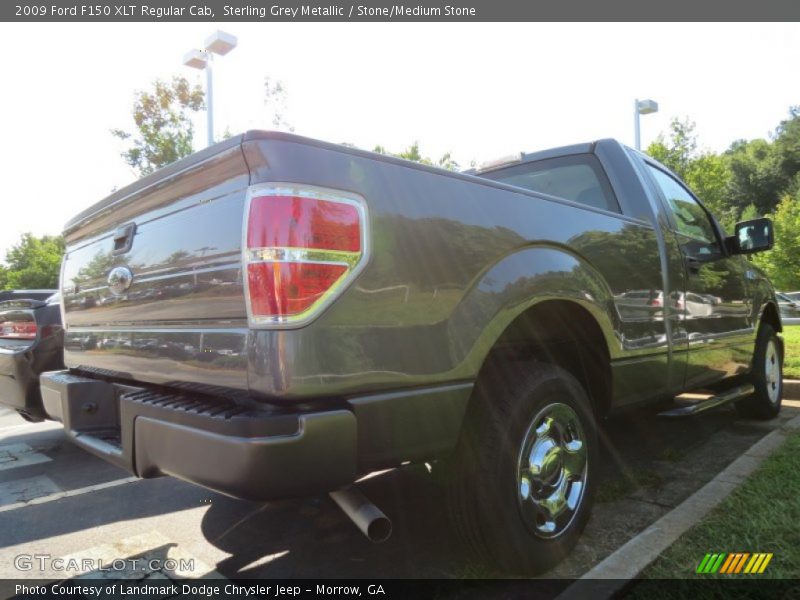Sterling Grey Metallic / Stone/Medium Stone 2009 Ford F150 XLT Regular Cab