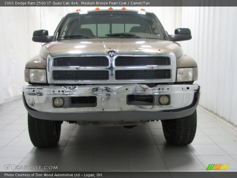Medium Bronze Pearl Coat / Camel/Tan 2001 Dodge Ram 2500 ST Quad Cab 4x4