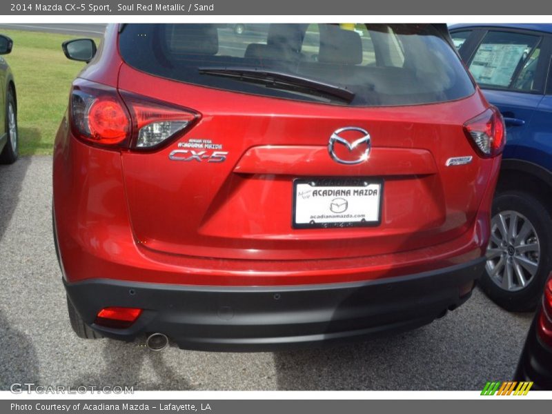 Soul Red Metallic / Sand 2014 Mazda CX-5 Sport