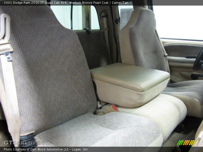 Medium Bronze Pearl Coat / Camel/Tan 2001 Dodge Ram 2500 ST Quad Cab 4x4