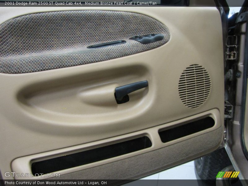 Medium Bronze Pearl Coat / Camel/Tan 2001 Dodge Ram 2500 ST Quad Cab 4x4