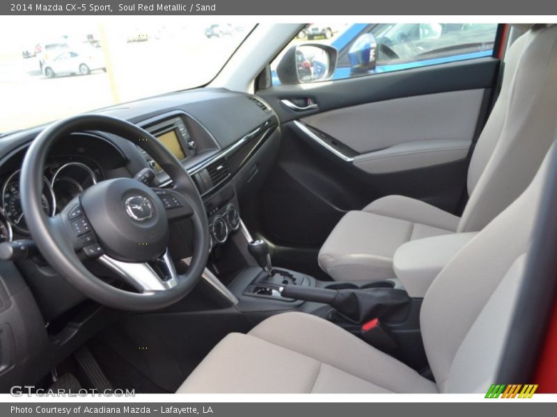 Soul Red Metallic / Sand 2014 Mazda CX-5 Sport