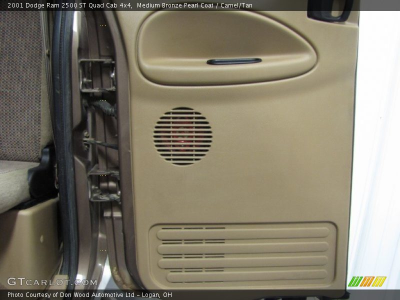 Medium Bronze Pearl Coat / Camel/Tan 2001 Dodge Ram 2500 ST Quad Cab 4x4