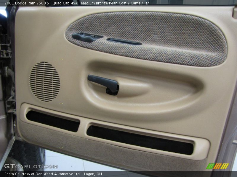 Medium Bronze Pearl Coat / Camel/Tan 2001 Dodge Ram 2500 ST Quad Cab 4x4