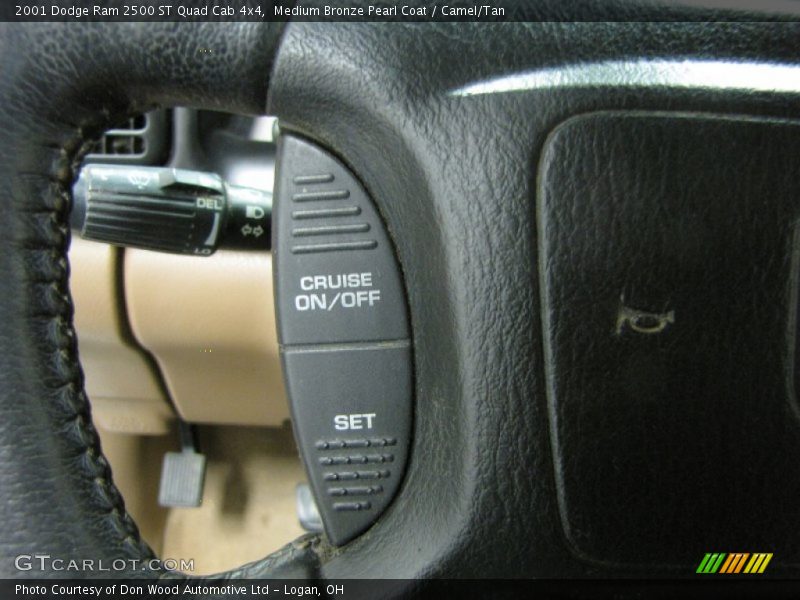 Medium Bronze Pearl Coat / Camel/Tan 2001 Dodge Ram 2500 ST Quad Cab 4x4