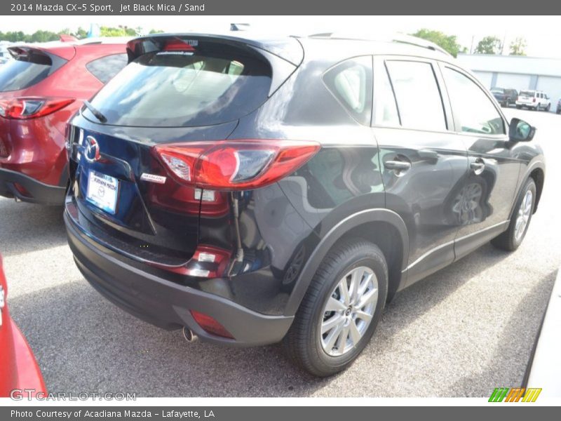 Jet Black Mica / Sand 2014 Mazda CX-5 Sport