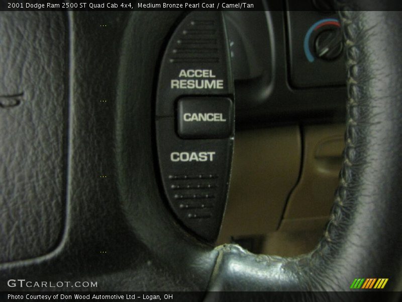 Medium Bronze Pearl Coat / Camel/Tan 2001 Dodge Ram 2500 ST Quad Cab 4x4