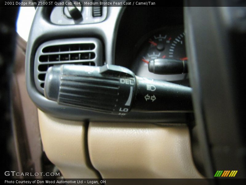 Medium Bronze Pearl Coat / Camel/Tan 2001 Dodge Ram 2500 ST Quad Cab 4x4