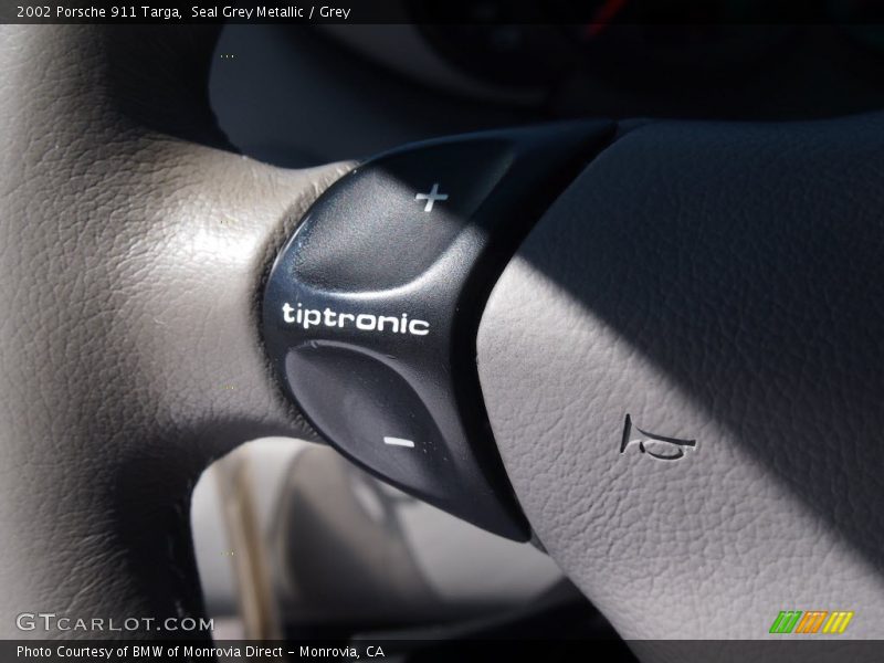 Seal Grey Metallic / Grey 2002 Porsche 911 Targa