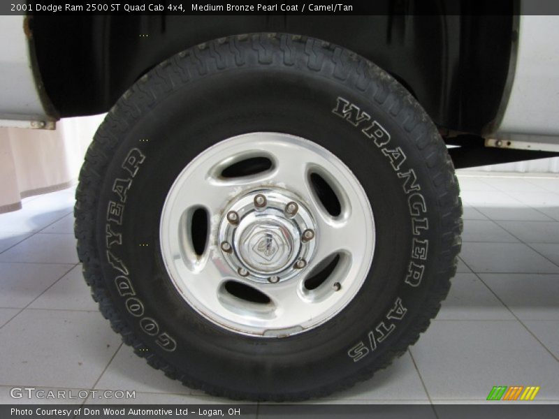 Medium Bronze Pearl Coat / Camel/Tan 2001 Dodge Ram 2500 ST Quad Cab 4x4