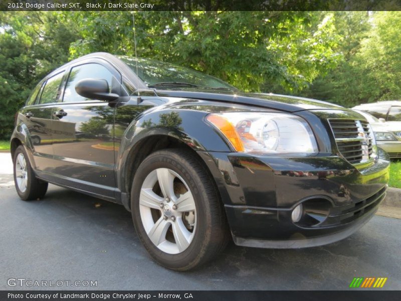 Black / Dark Slate Gray 2012 Dodge Caliber SXT