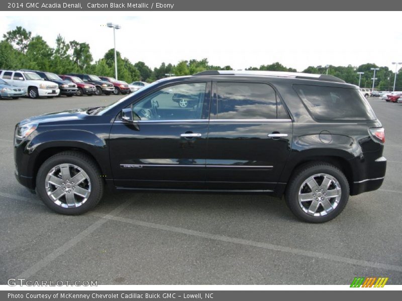  2014 Acadia Denali Carbon Black Metallic