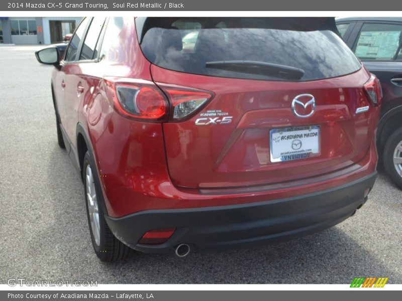 Soul Red Metallic / Black 2014 Mazda CX-5 Grand Touring
