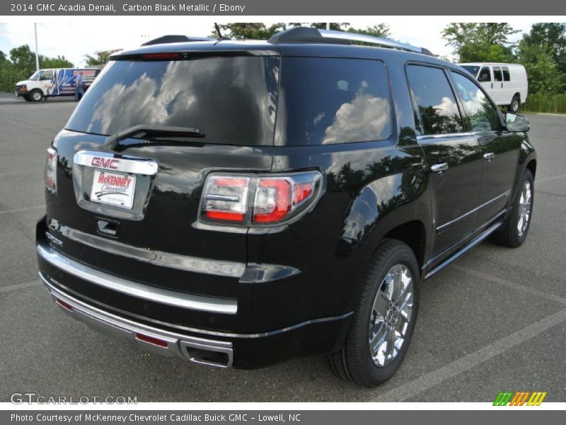 Carbon Black Metallic / Ebony 2014 GMC Acadia Denali
