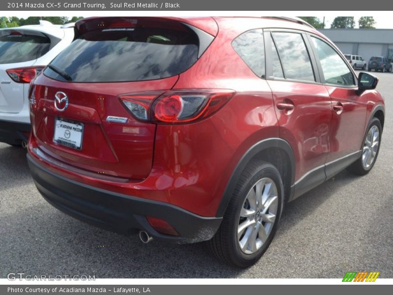 Soul Red Metallic / Black 2014 Mazda CX-5 Grand Touring