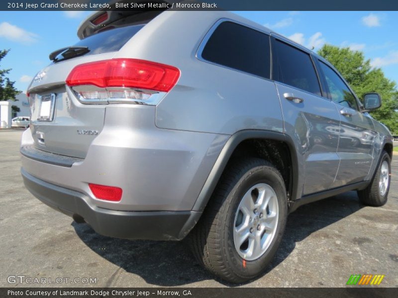 Billet Silver Metallic / Morocco Black 2014 Jeep Grand Cherokee Laredo