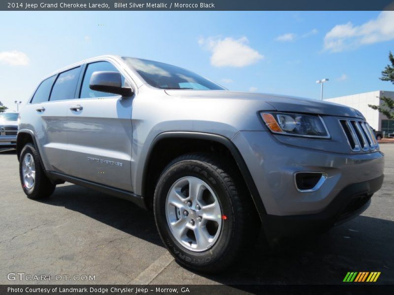 Billet Silver Metallic / Morocco Black 2014 Jeep Grand Cherokee Laredo