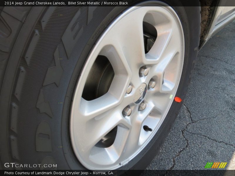 Billet Silver Metallic / Morocco Black 2014 Jeep Grand Cherokee Laredo