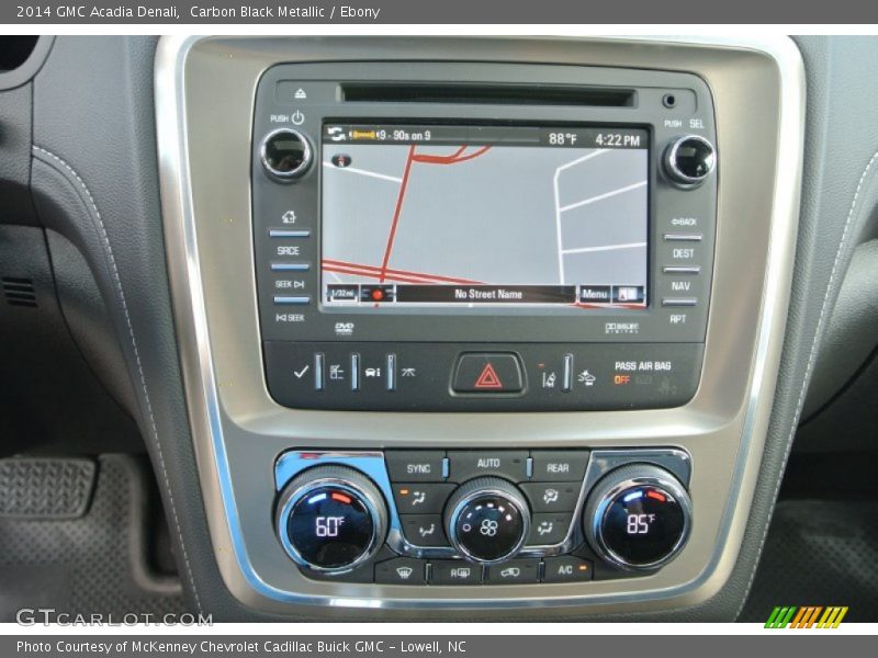 Controls of 2014 Acadia Denali