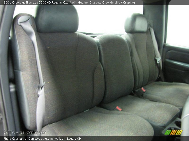 Medium Charcoal Gray Metallic / Graphite 2001 Chevrolet Silverado 2500HD Regular Cab 4x4