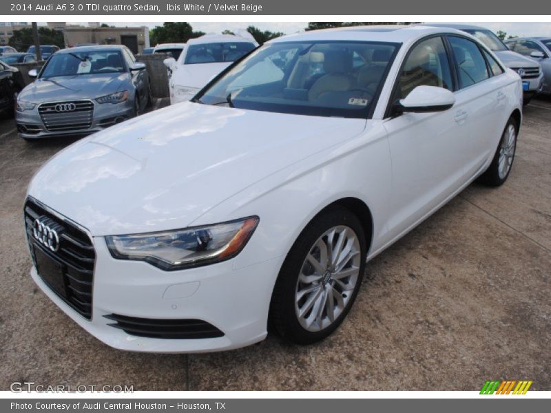 Ibis White / Velvet Beige 2014 Audi A6 3.0 TDI quattro Sedan